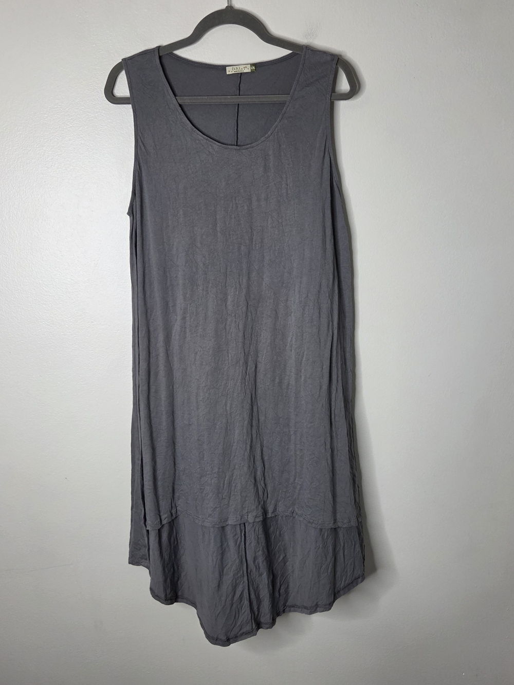Chalet Tank Dress With Hi/Low Hem